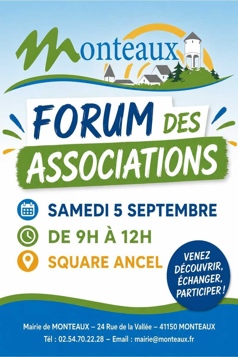 Monteaux - Forum des associations